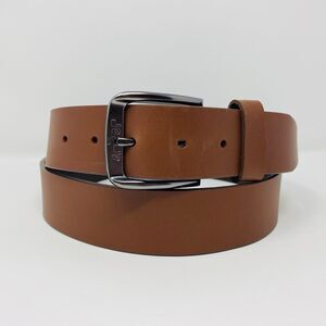 NWOT LEVI’S Men’s Sz 44 Brown 100% Full Grain Bovine Leather Belt Western Work